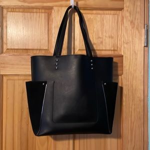 Vera Wang leather tote.